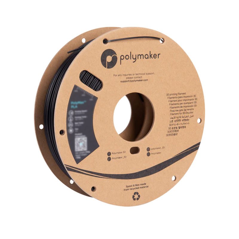 polymaker-polymax-tough-pla-noir PLA Tough PolyMax Noir 1.75mm (750g) – Image 1
