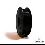 PLA SOVB 3D Noir Ø1.75 mm (2 kg)